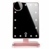 Home And Lifestyle HOD Health & Home Mirrors | 20 Led Light Mirror Bluetooth Speaker- Pink