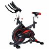 Sport & Fitness Powertrain Sports Aerobic | Powertrain Rx-900 Exercise Spin Bike Cardio Cycling - Red