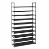 Home And Lifestyle Soga Bedroom Storage | Soga 10 Tier Shoe Storage Shelf Space-Saving Caddy Rack Organiser With Handle