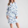 Women Millers Robes | Millers Printed Coral Fleecy Robe