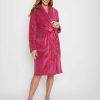 Women Millers Robes | Millers Long Sleeve Coral Fleecy Robe