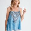 Women Millers Singlets & Tanks | Millers Sleeveless Bling Print Cami