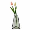 Home And Lifestyle HOD Health & Home Vases & Bowls | Nordic Black Iron Outline Vase Flower Plant Holder