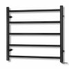 Home And Lifestyle HOD Health & Home Heated Towel Rails | Devanti Heated Towel Rail Electric Warmer Heater Rails Holder Rack Wall Mounted - One Size