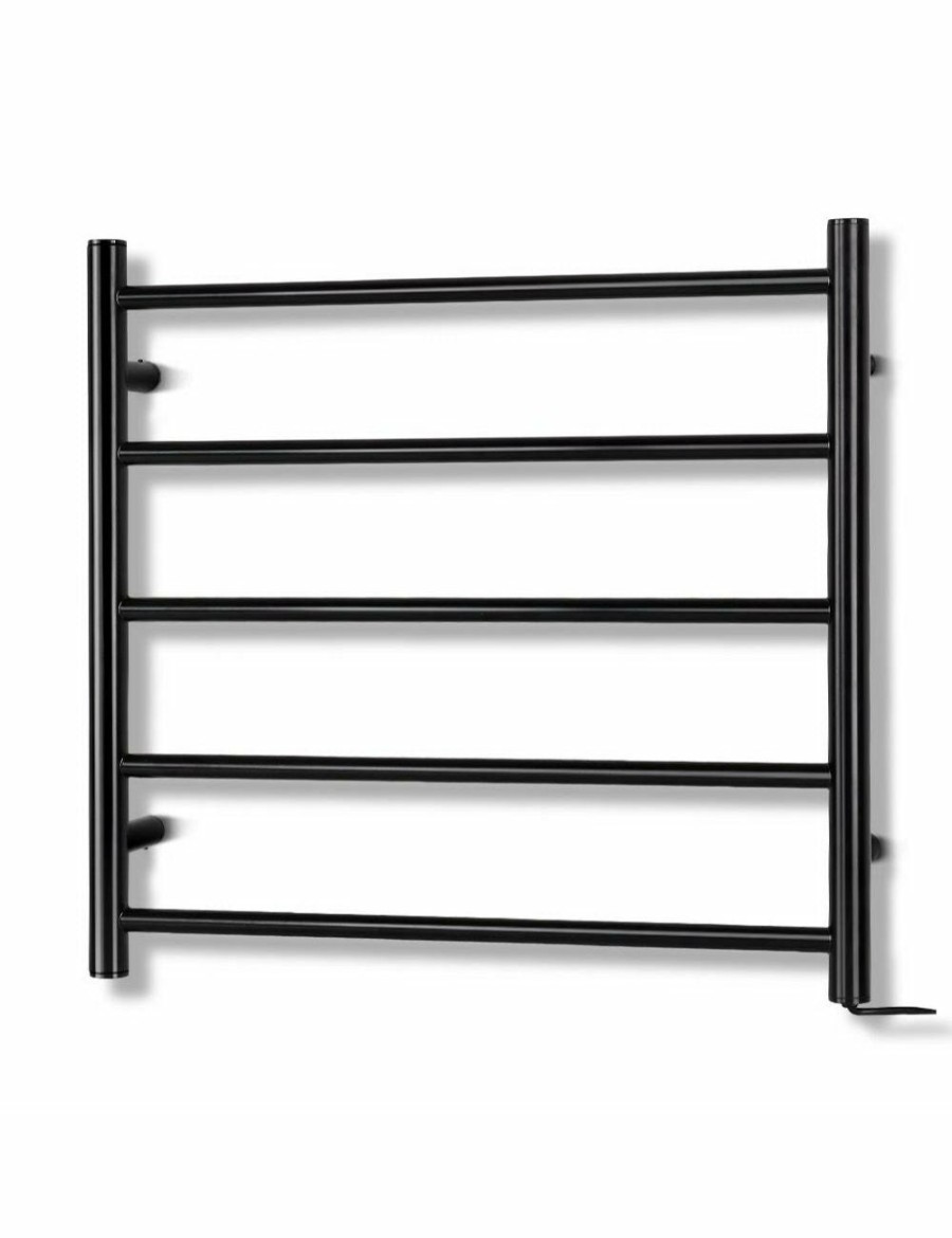 Home And Lifestyle HOD Health & Home Heated Towel Rails | Devanti Heated Towel Rail Electric Warmer Heater Rails Holder Rack Wall Mounted - One Size