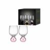 Home And Lifestyle TEMPA Barware | 2Pc Tempa Astrid 445Ml Wine Glass Water/Cocktail Drinking Glassware Cup Rose