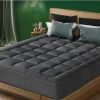 Home And Lifestyle Bedra Bedding Mattresses | Bedra Mattress Protector Bamboo Charcoal Pillowtop Topper Underlay Cover Double