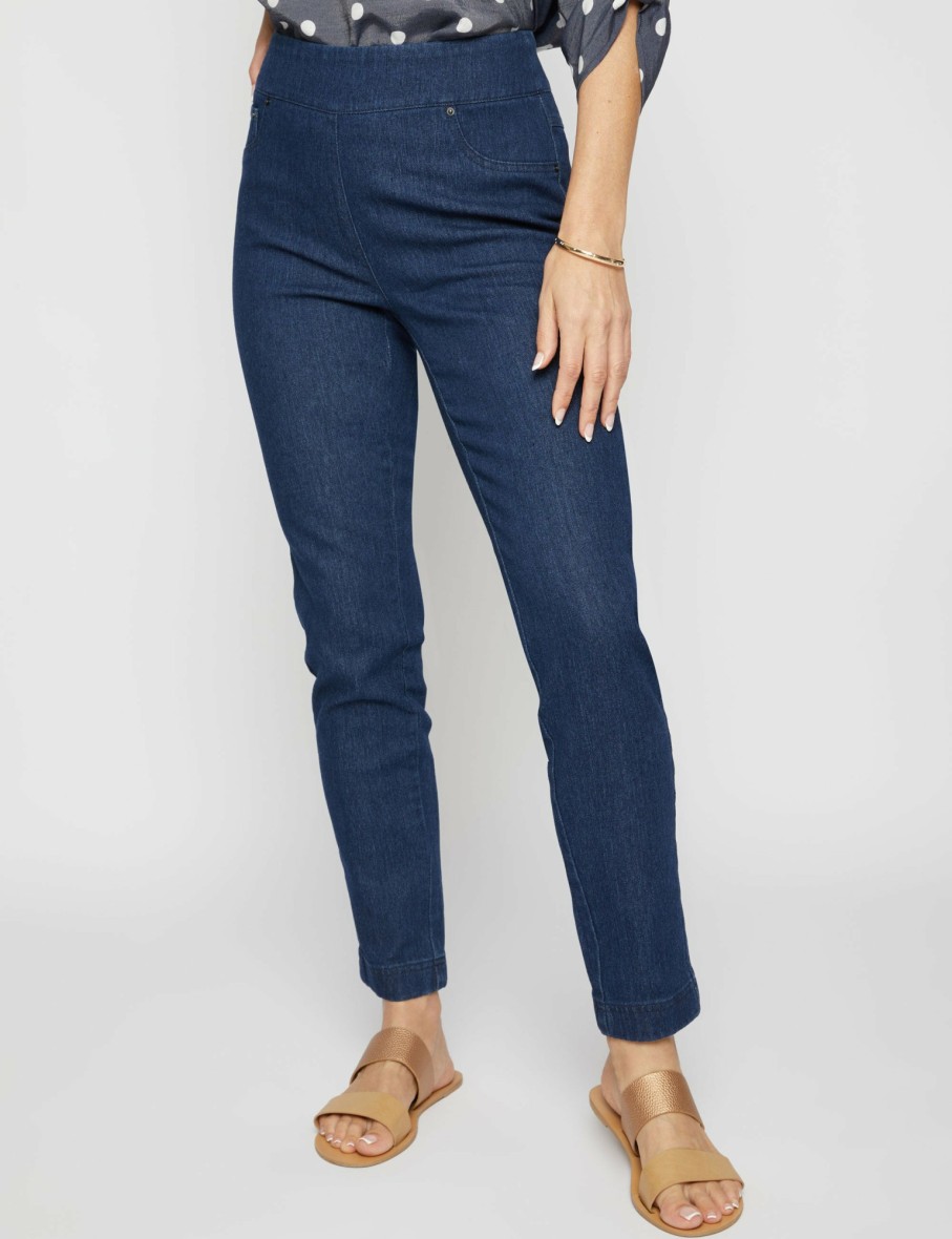 Women Millers Jeans | Millers Full Length Comfort Denim Jean