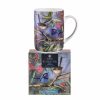 Home And Lifestyle ASHDENE Tea & Coffee | Ashdene 420Ml Australian Wren Coral Gum Attraction Bird Drinking Hot Tea Cup/Mug