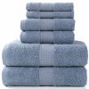 Home And Lifestyle HOD Health & Home Face Washers | 6 Piece Towel Sets Bath Towel Face Towel Hand Towel Ver 13