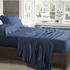 Home And Lifestyle Luxor Silk Sheets | Luxor Ocean 1000Tc Silk Silky Feel Satin Sheet Set