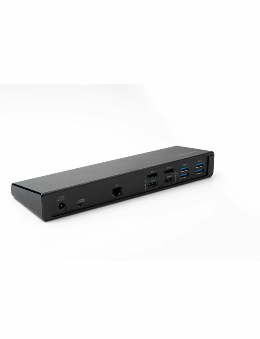 Home And Lifestyle KENSINGTON Computers & Accessories | Kensington Sd4750P Dual 4K Usb-C & Usb 3.0 Docking Station For Laptop Black