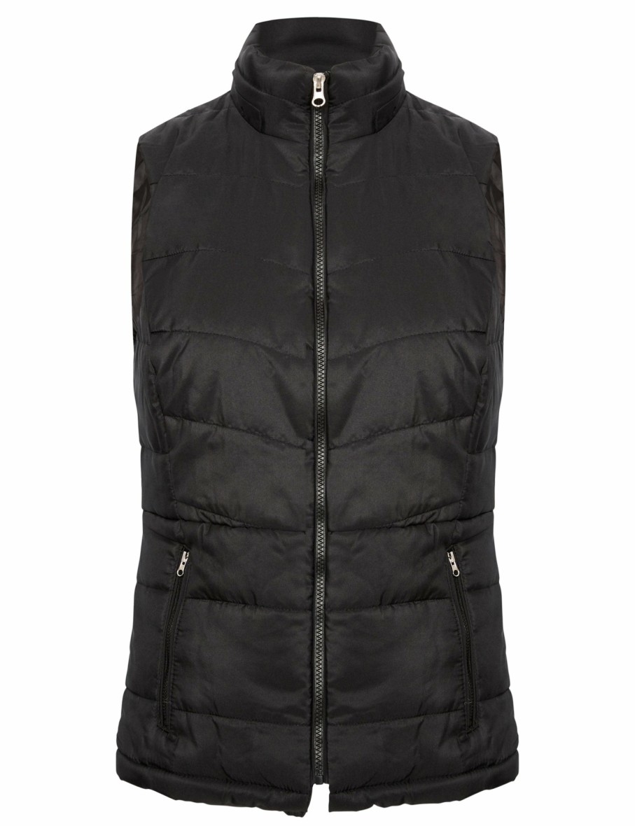 Women Katies Puffers | Katies Detachable Hood Puffer Vest