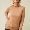 Women EziBuy Merino & Lambswool | Capture Merino Classic Roll Neck