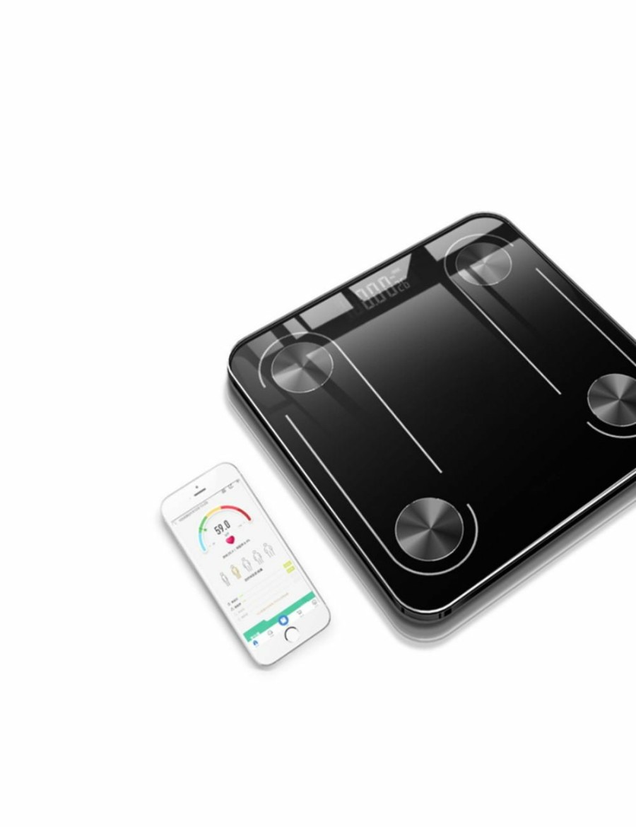 Sport & Fitness HOD Health & Home Weights | Body Fat Electronic Scale For Measuring Fat Healthy Intelligent Weight-Battery