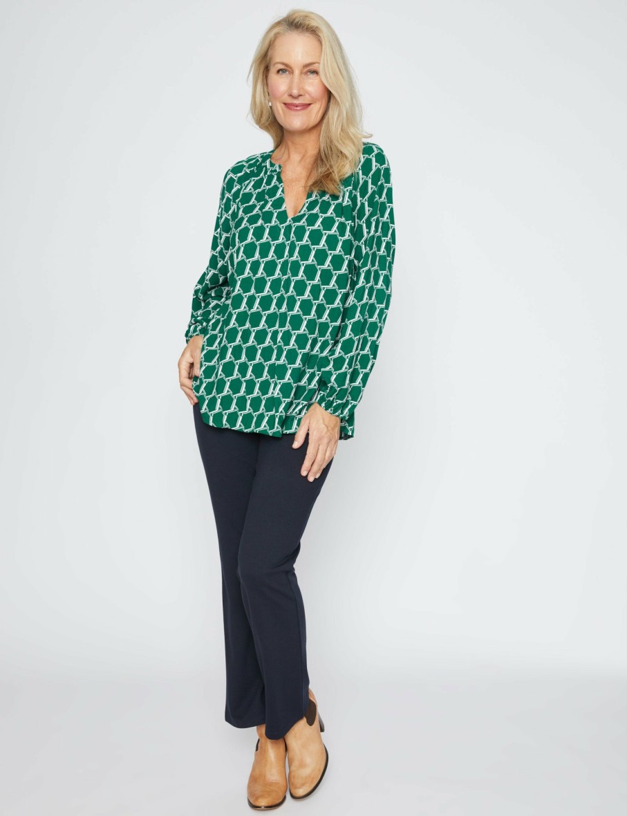 Women Millers Long Sleeve Tops | Millers Long Sleeve Print Blouse