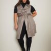 Women Autograph Coats | Autograph Woven Suedette Trench Coat