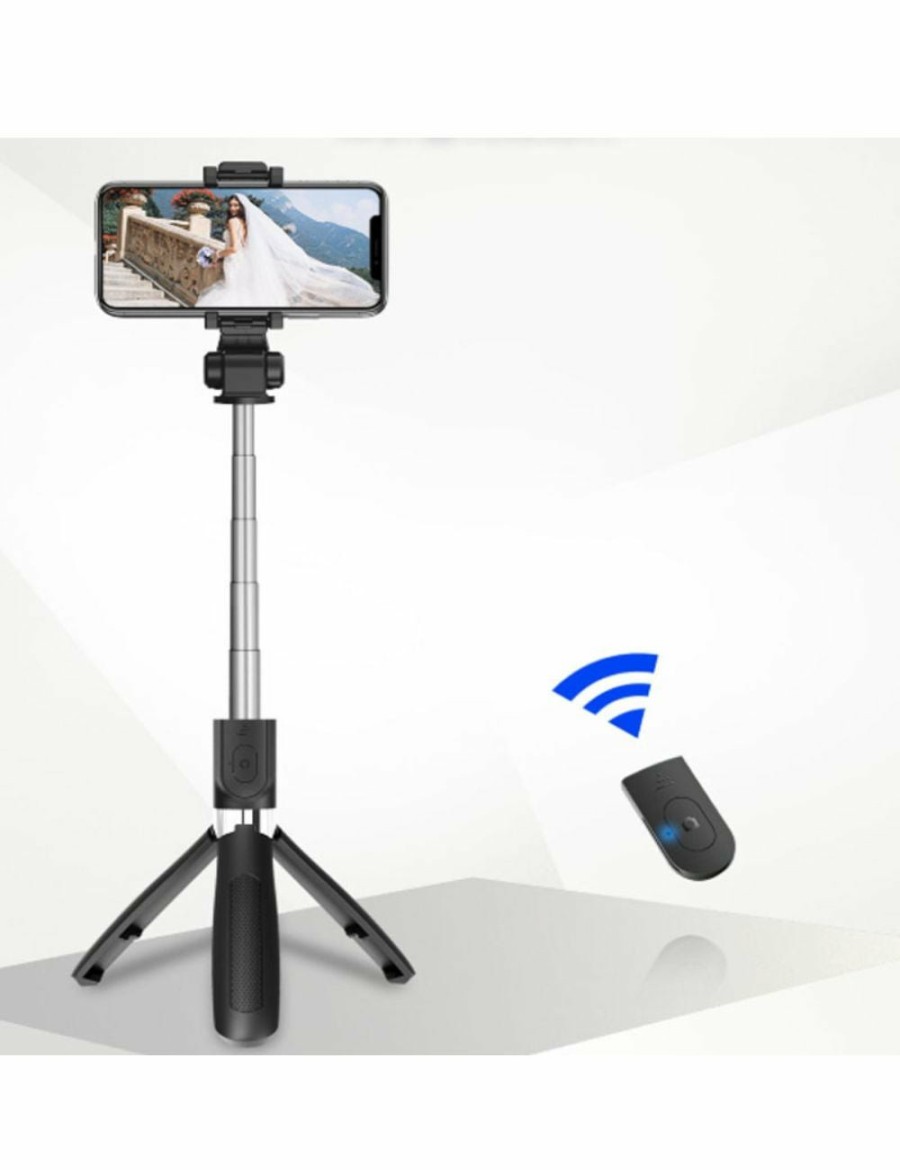 Home And Lifestyle ICB Cameras & Accessories | 4In1 Bluetooth Selfie Stick - Whats More Important Than Taking A Good Selfie