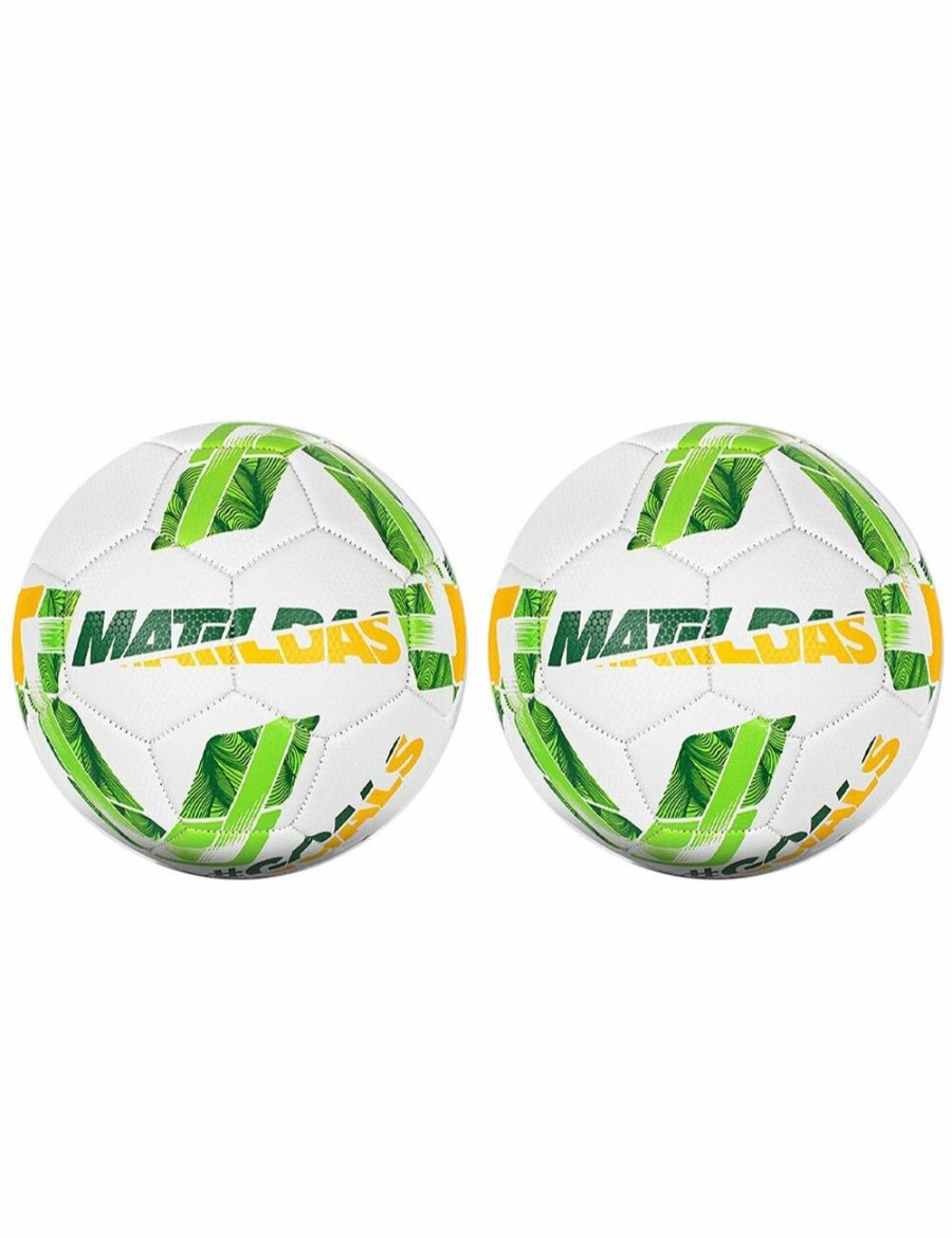 Sport & Fitness KG Electronics Soccer | Summit Global 2X Australia Matilda Soccer Ball Size 5