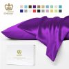 Home And Lifestyle Luxor Silk Pillowcases | Luxor Crown Mulberry Silk Pillowcases - Set Of 2