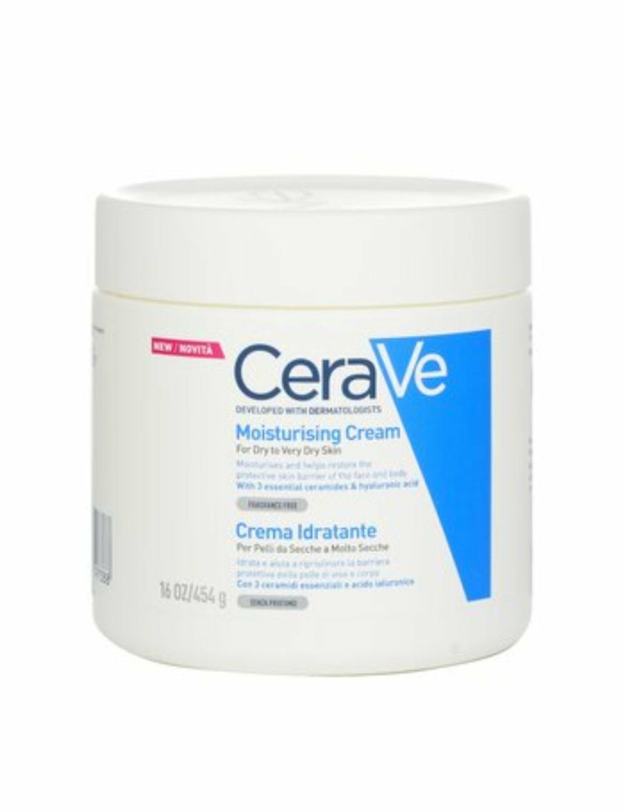 Beauty CeraVe Moisturisers | Cerave - Moisturising Cream For Dry To Very Dry Skin 454G/16Oz