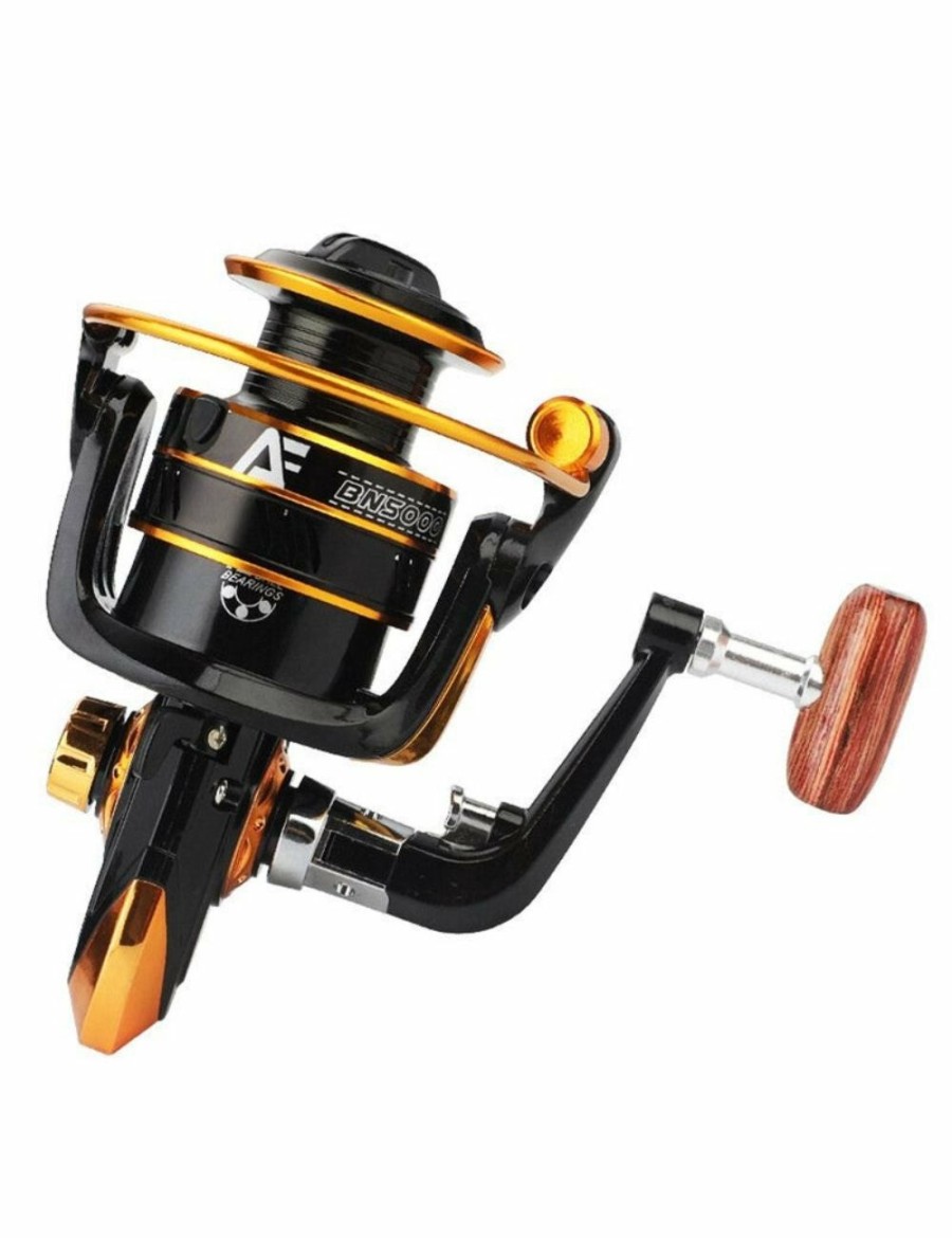 Outdoors HOD Health & Home | All-Metal Fishing Line Spool Lure Fishing Rock Fishing Spinning Reel Bn4000