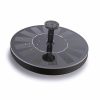 Outdoors HOD Health & Home | Water Features & Fountains Submersible Floating Solar Water Fountain Pump Kit - Standard