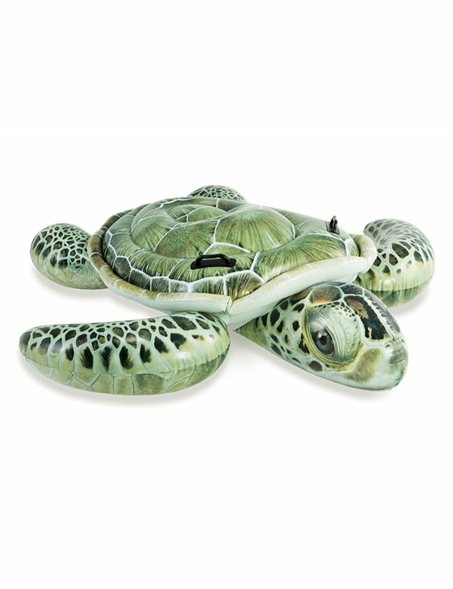 Outdoors INTEX | Intex Realistic Turtle Ride-On Inflatable Kids Floats 3Y+