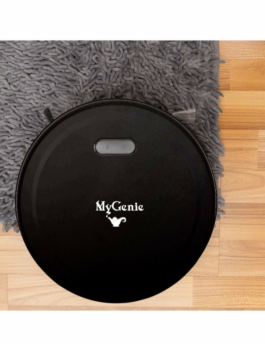 Home And Lifestyle Bdirect Vacuum Cleaners | Mygenie Smart Robotic Vacuum Cleaner - Black