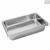 Home And Lifestyle Soga Cookware | Soga Ss Gastronorm Pan 1/1 10Cm Deep Tray 2Pack