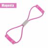 Sport & Fitness HOD Health & Home Equipment | Resistance Band Back Stretch Belt Home Gym Fitness Equipment - Pink