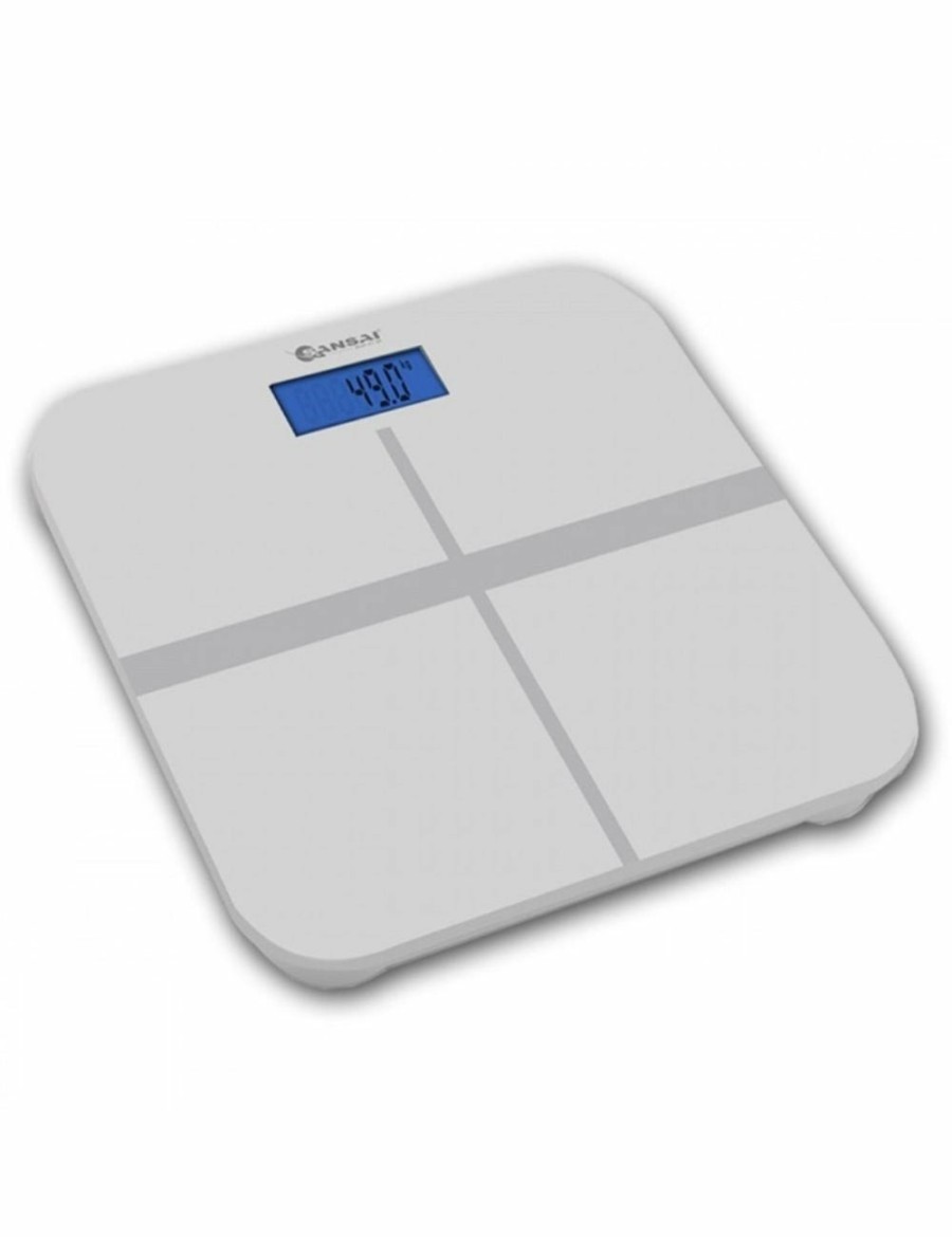 Home And Lifestyle KG Electronics Bathroom Scales | Sansai White Digital Personal Bathroom Scale