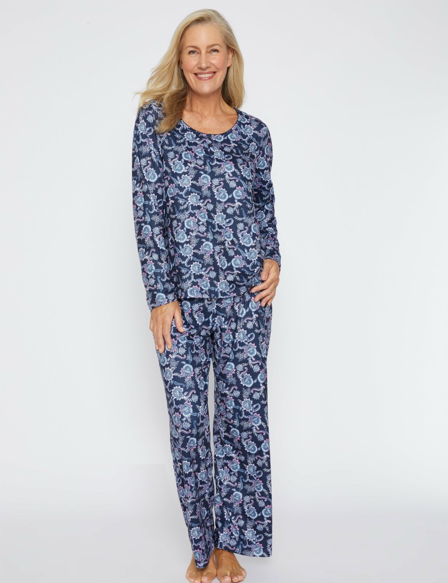 Women Millers Pyjamas | Ls Pj Set Buttons