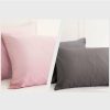 Home And Lifestyle Royal Comfort Silk Pillowcases | Royal Comfort Mulberry Silk Pillowcase Combo - 2 X Twin Packs Lilac + Charcoal