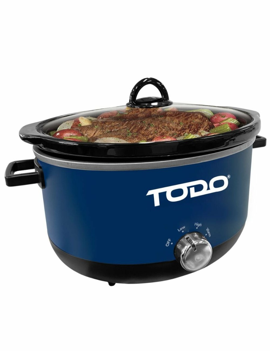 Home And Lifestyle TODO Appliances | Todo 3.5L Stainless Steel Slow Cooker Removable Ceramic Bowl