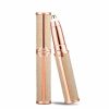 Beauty HOD Health & Home Hair Removal | Portable Electric Eyebrow Trimmer Women Eye Brow Hair Remover Epilator Usb Rechargeable Face Lips Shaver Lipstick Shape Haircut - Gold - Gold