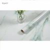 Home And Lifestyle HOD Health & Home Wallpaper | 5-Meter Marble Vinyl Film Black Wallpaper Film Sheet Furniture Wrap Sticker- Black- Type 1