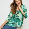 Women Millers Shirts & Blouses | Millers 3/4 Sleeve Frill Hem Blouse