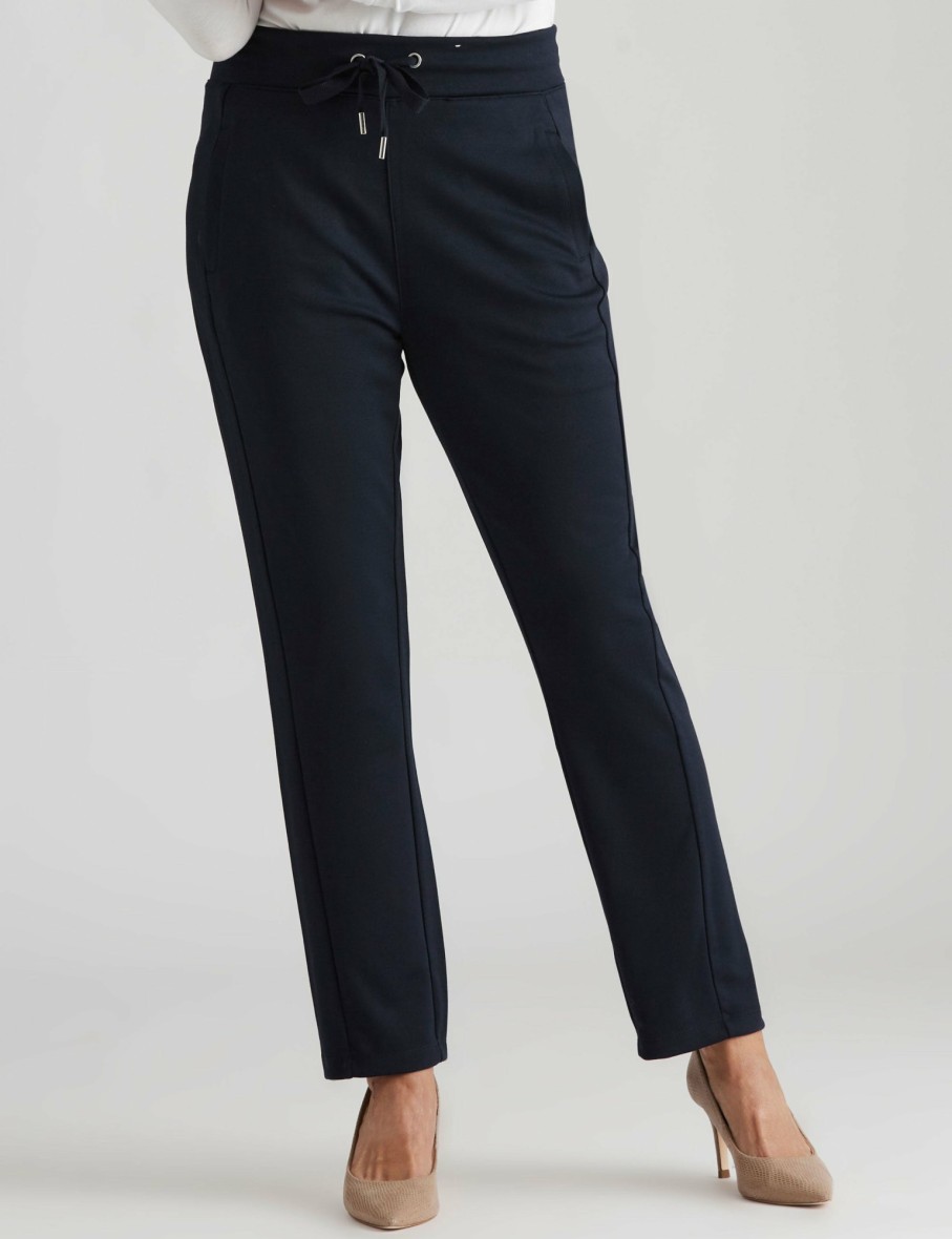 Women Millers Trackpants | Millers Tapered Leg Joggers With Tie Front Pants