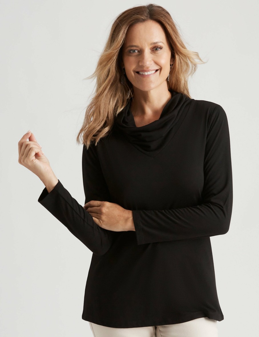 Women Millers Tunics | Millers Long Sleeve Soft Touch Tunic Top