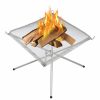 Outdoors Outdoor Magic | Stainless Steel Folding Firepit