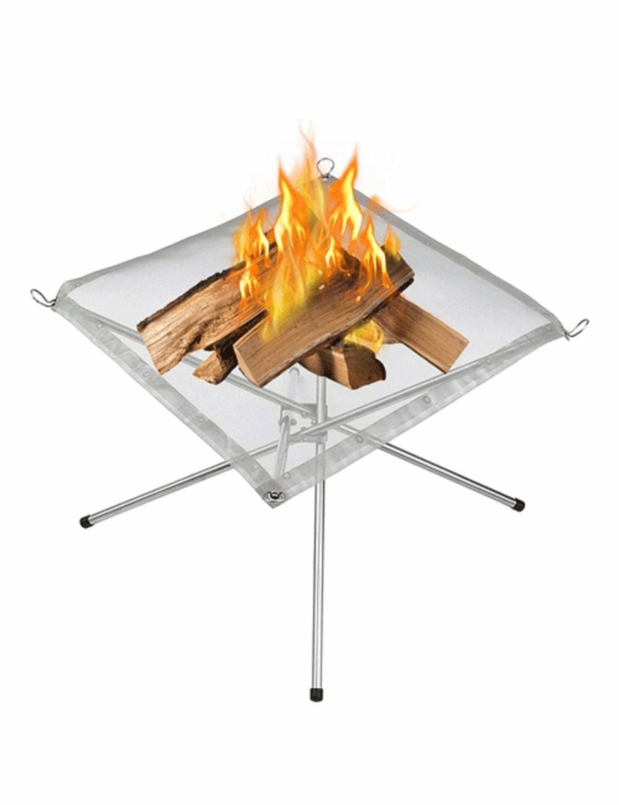 Outdoors Outdoor Magic | Stainless Steel Folding Firepit