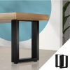 Home And Lifestyle Oikiture Tables | Oikiture 2X Coffee Dining Table Legs Bench Box Diy Steel Metal Industrial 40Cm