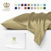 Home And Lifestyle Luxor Silk Pillowcases | Luxor Crown Mulberry Silk Pillowcases - Set Of 2