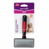 Home And Lifestyle KG Electronics Pet Grooming | Paws And Claws 14Cm Metal Grooming Pet Brush