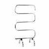 Home And Lifestyle HOD Health & Home Heated Towel Rails | Devanti Electric Heated Towel Rail Rack Rails Freestanding 5 Bars - One Size