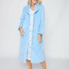 Women Millers Robes | Millers Long Sleeve Button Front Textured Robe