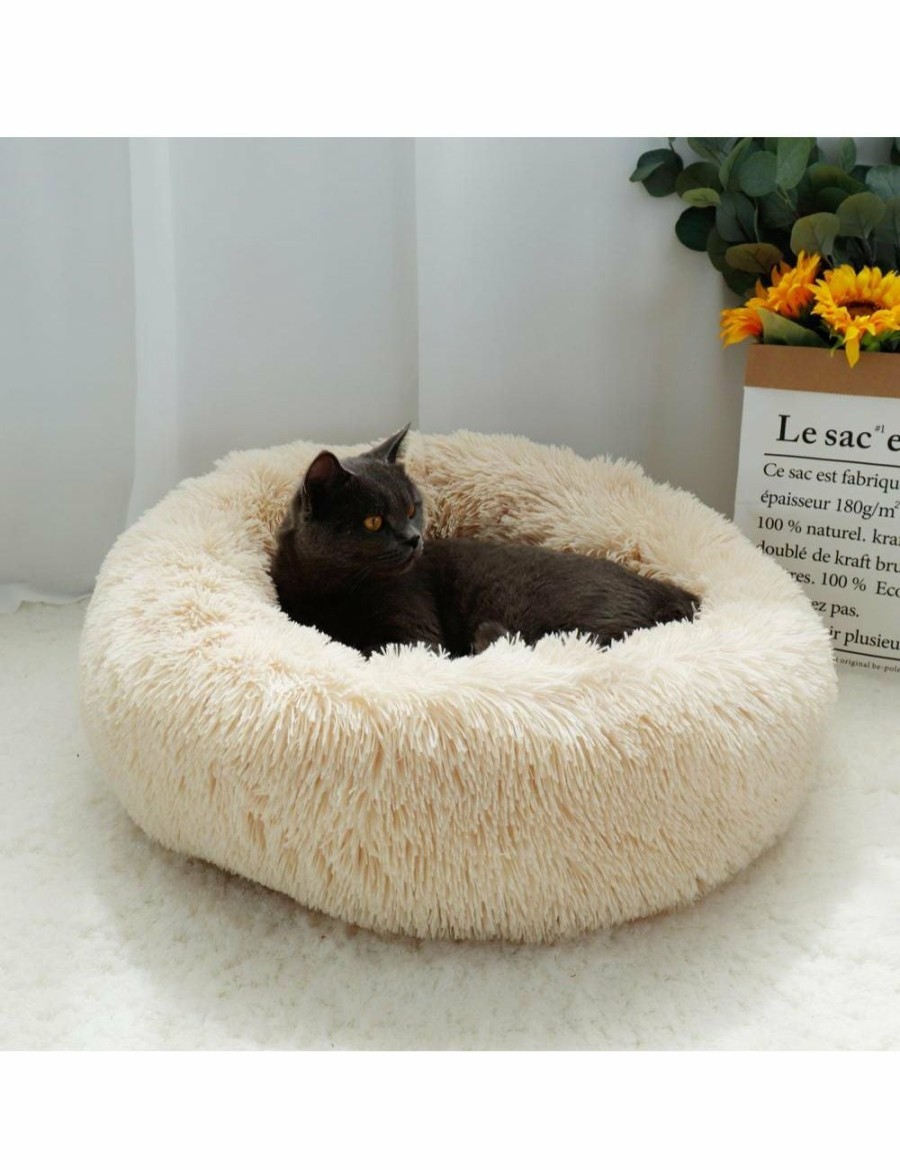 Home And Lifestyle Mega Deal Warehouse Pet Beds | Long Plush Super Soft Calming Pet Bed