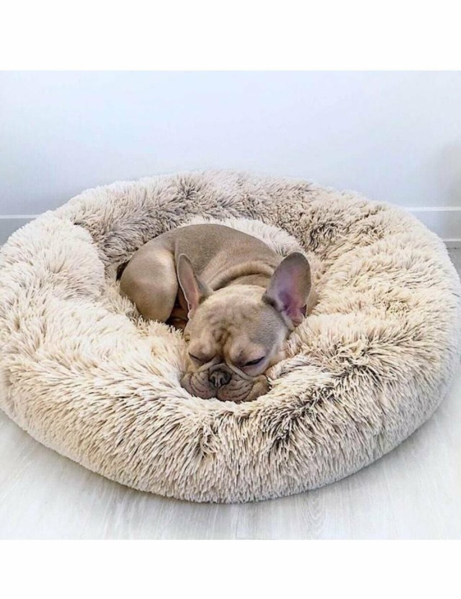 Home And Lifestyle Mega Deal Warehouse Pet Beds | Long Plush Super Soft Calming Pet Bed