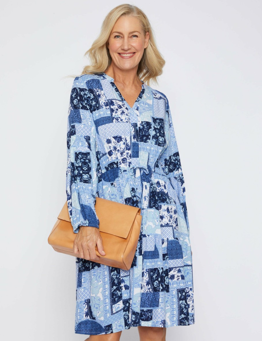 Women Millers Sleeved Dresses | Millers Long Sleeve Printed Dress